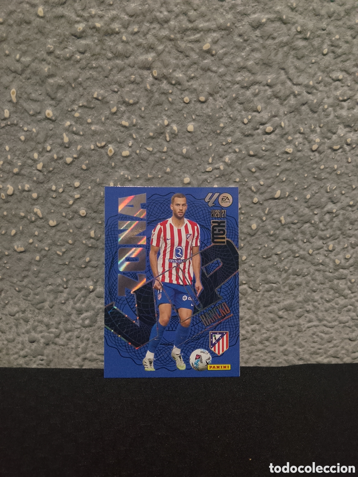 Cromos de f&uacute;tbol: Hancko zona vip 397 atletico de Madrid megacracks 26/27 2026 2027
