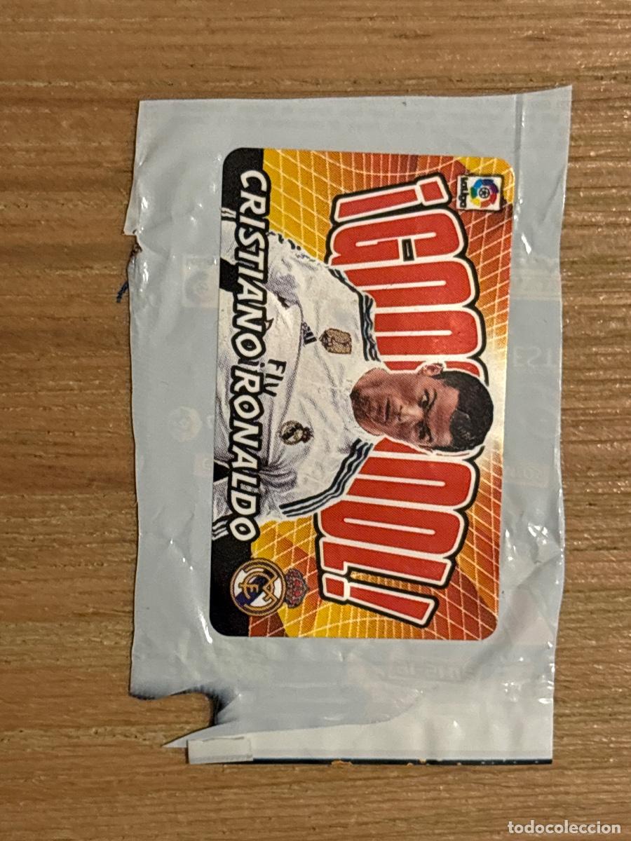 Cromos de f&uacute;tbol: 28. CROMO CRISTIANO RONALDO REAL MADRID SERIE GOL CHICLE LIGA EDICIONES ESTE 2015-16 15-16