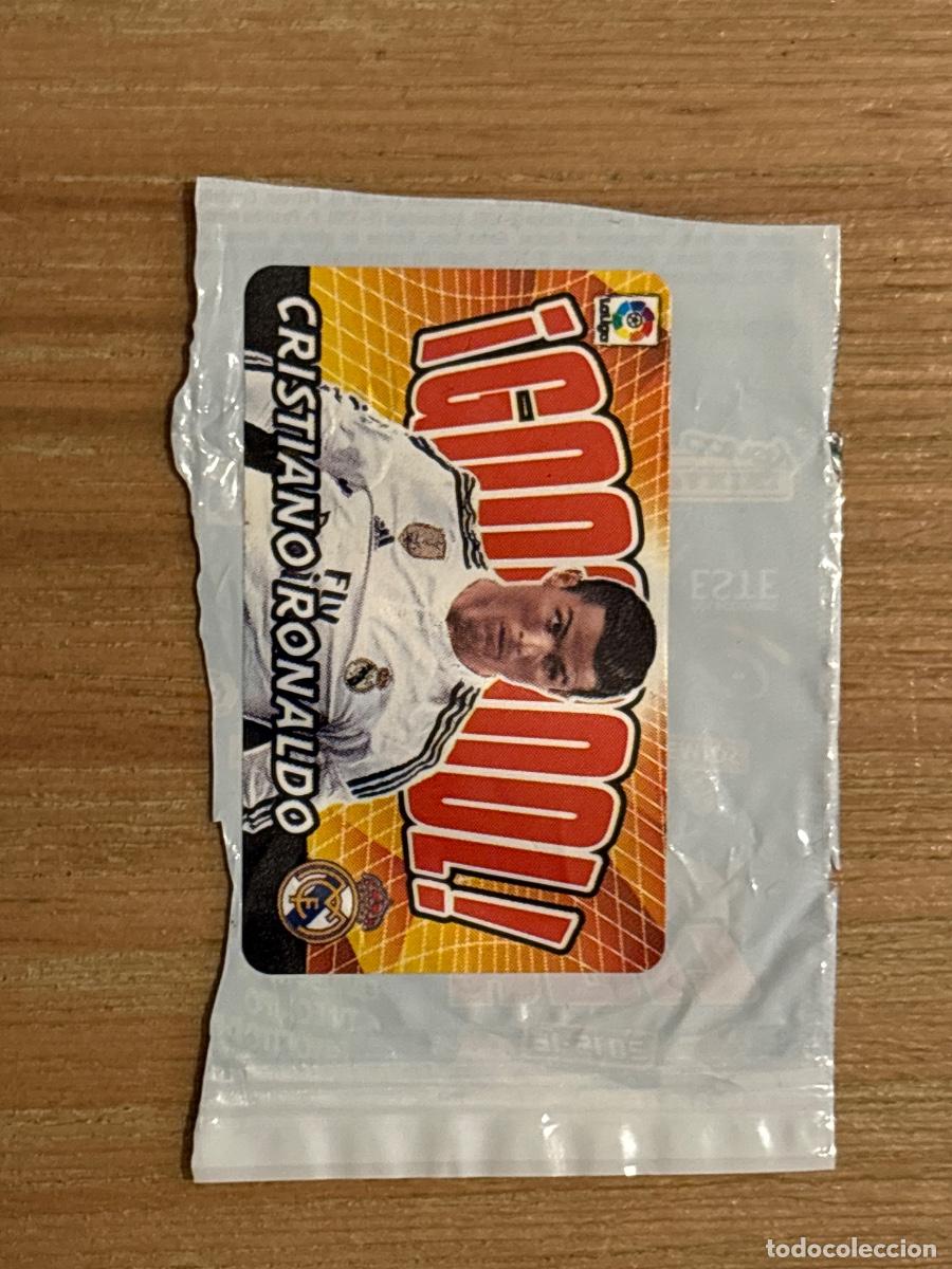 Cromos de f&uacute;tbol: 28. CROMO CRISTIANO RONALDO REAL MADRID SERIE GOL CHICLE LIGA EDICIONES ESTE 2015-16 15-16