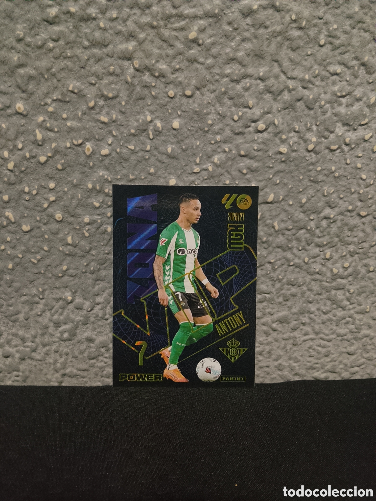 Cromos de f&uacute;tbol: Antony zona vip power 388P real Betis megacracks 26/27 2026 2027