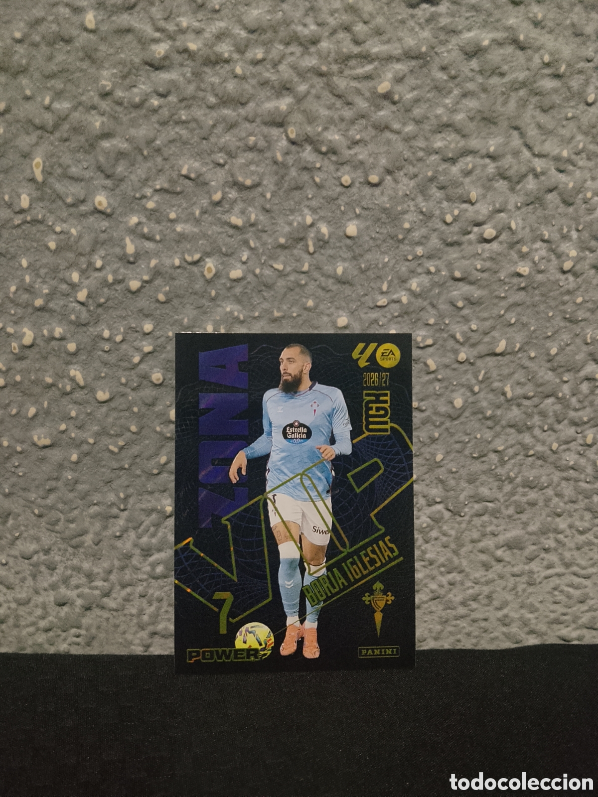Cromos de f&uacute;tbol: Borja iglesias zona vip power 389P Celta de Vigo megacracks 26/27 2026 2027