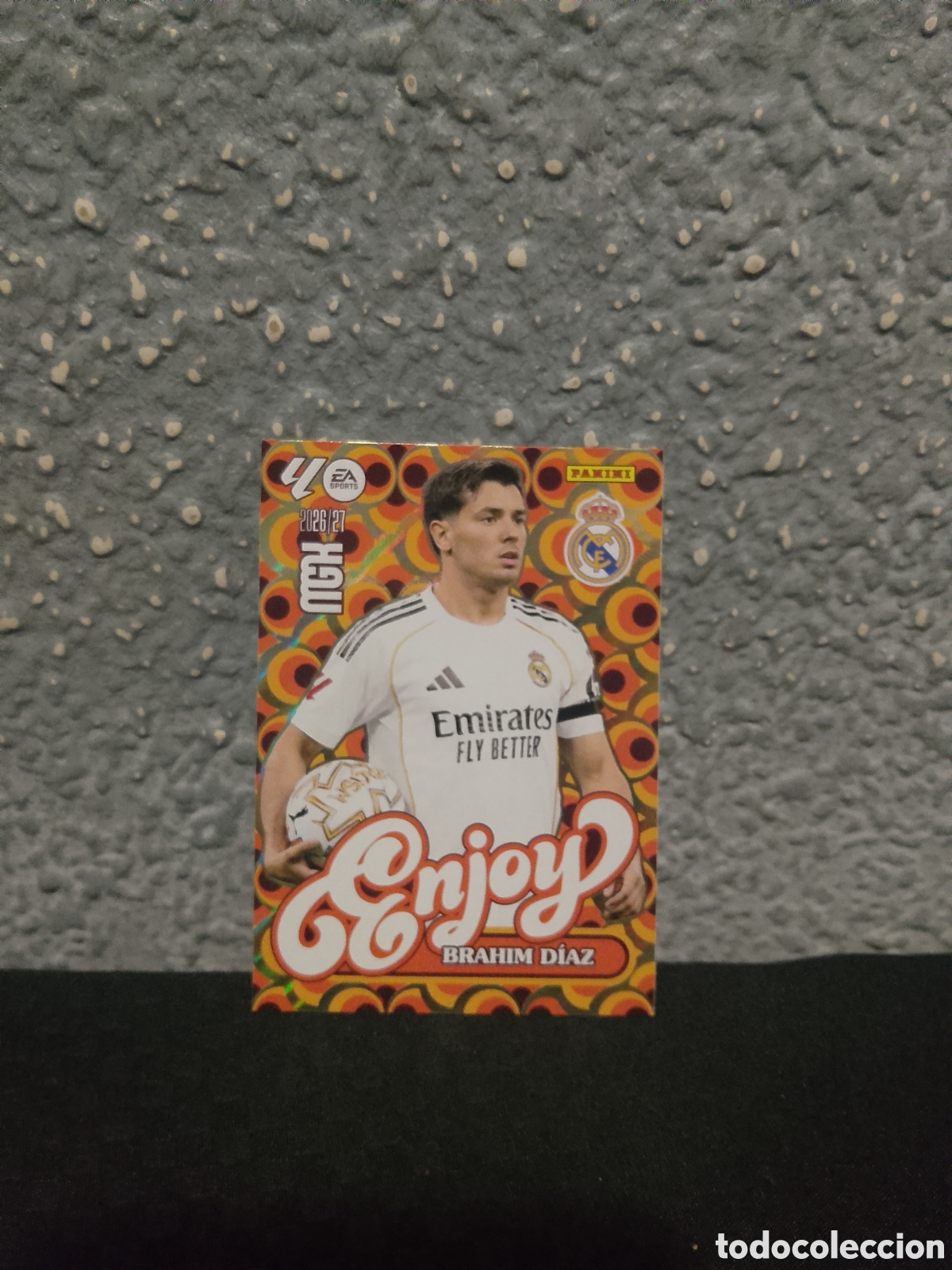 Cromos de f&uacute;tbol: Brahim enjoy 380 real Madrid megacracks 26/27 2026 2027