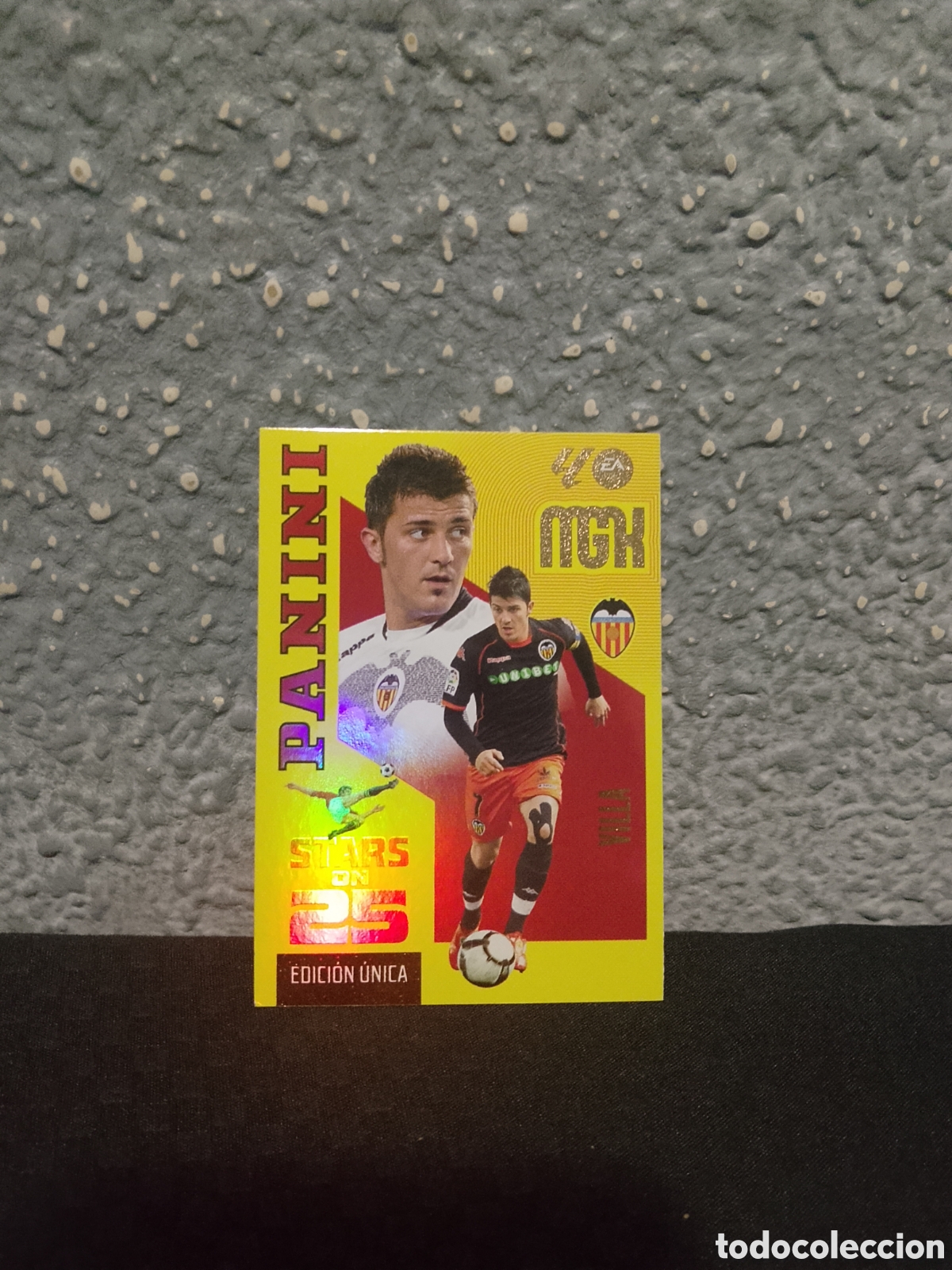 Cromos de f&uacute;tbol: Villa stars on 25 435 valencia megacracks 26/27 2026 2027