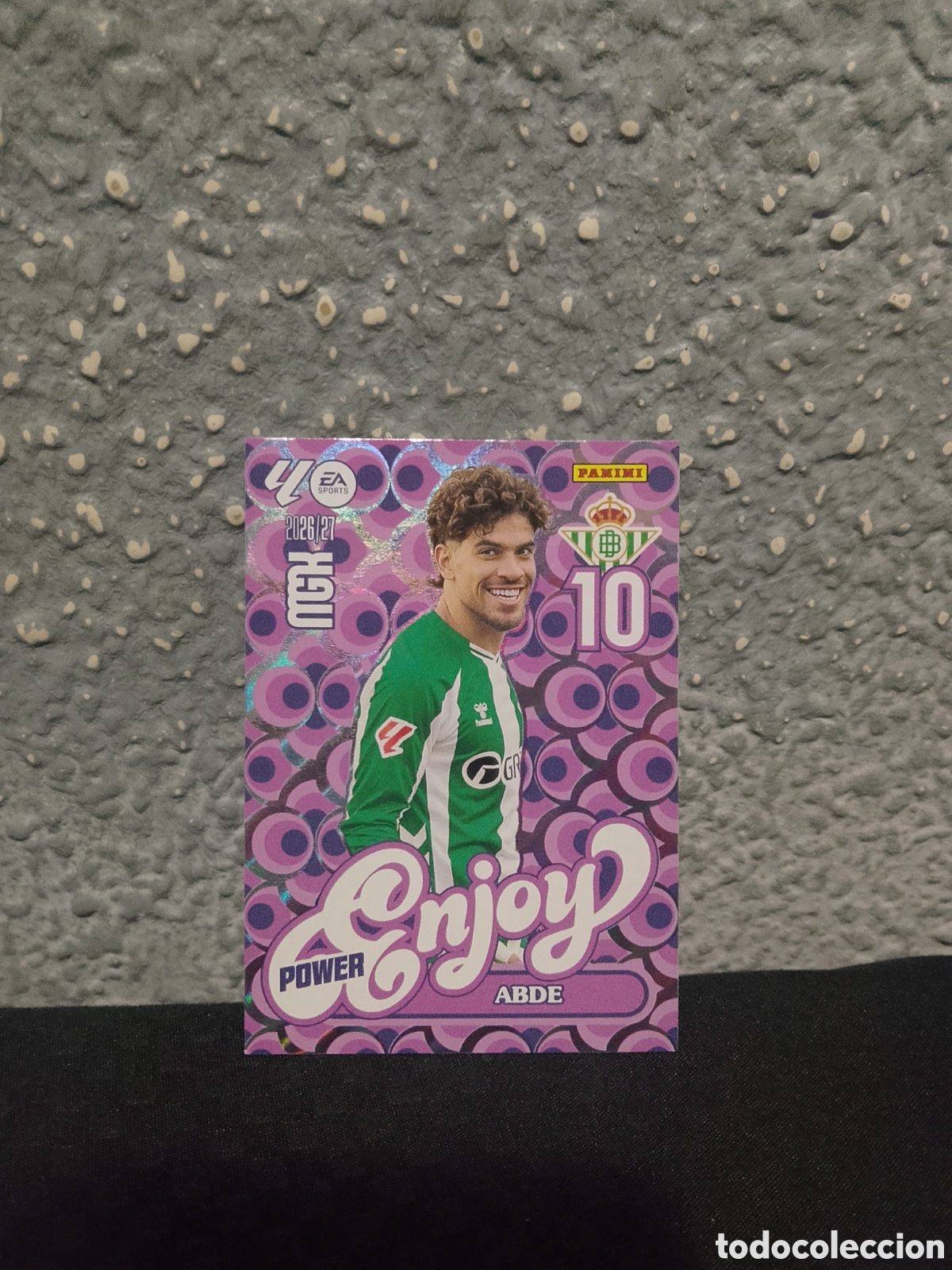 Cromos de f&uacute;tbol: Abde enjoy Power 379P megacracks 26/27 2026 2027