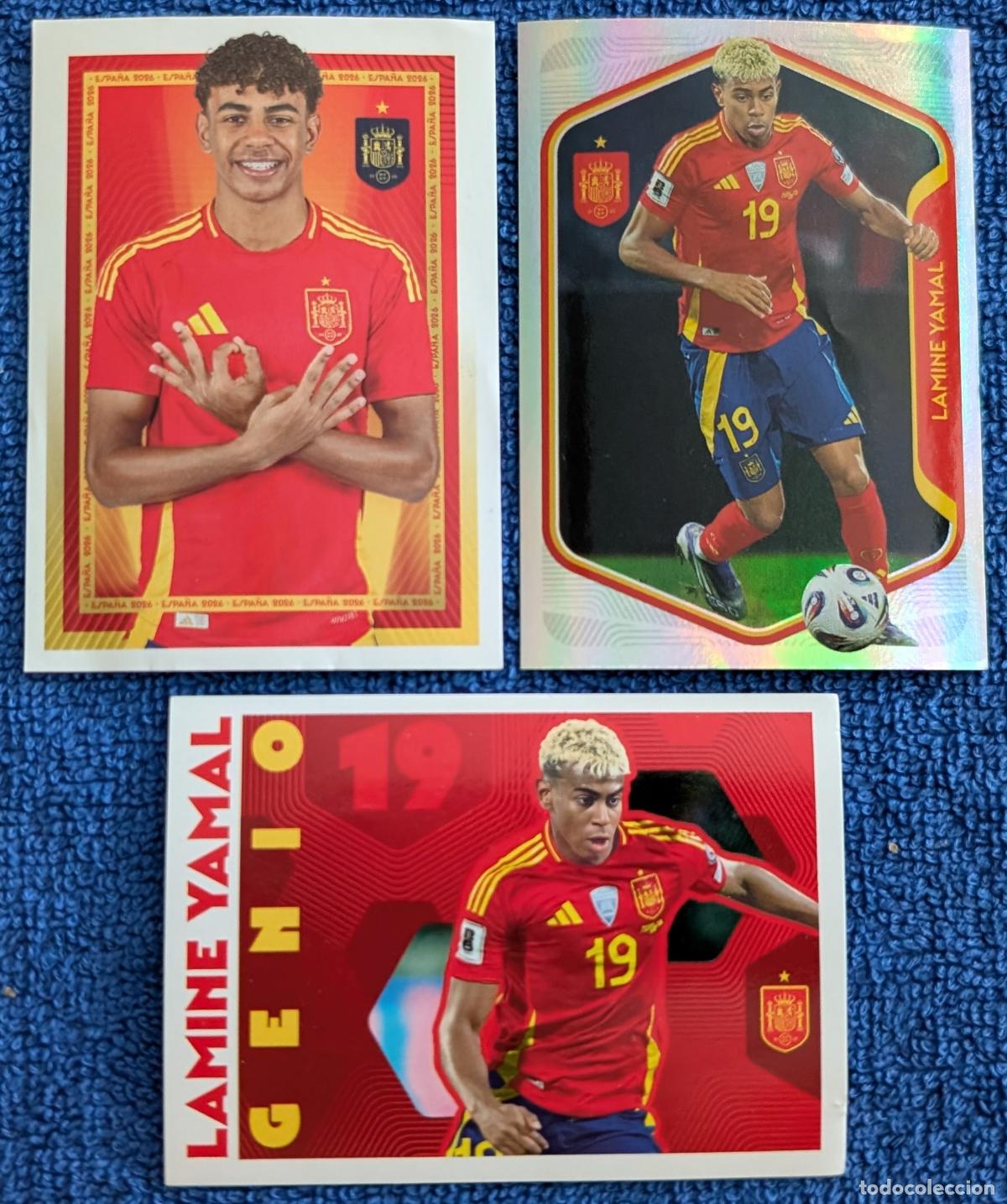 Football Stickers: Lamine Yamal - Selecci&oacute;n Espa&ntilde;ola - Carrefor (2026) &iexcl;Impecables!