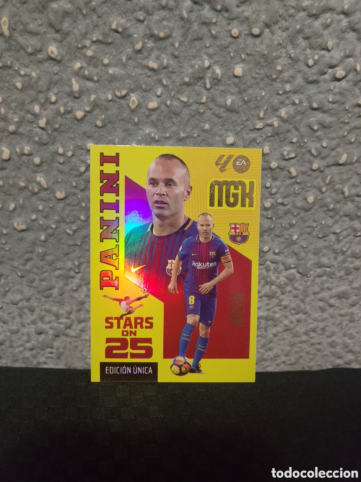 Football Stickers: Iniesta Stars on 25 434 FC Barcelona megacracks 26/27 2026 2027