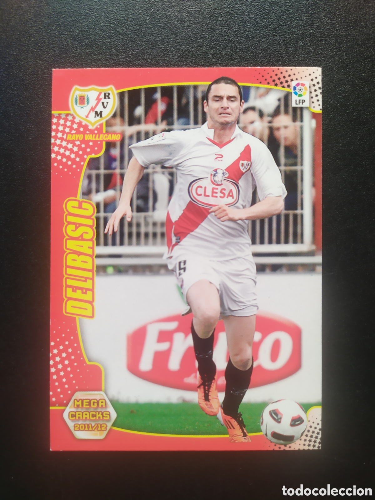Cromos de f&uacute;tbol: Megacracks 2011 2012 11 12 panini Delibasic n&ordm; 252 Rayo Vallecano