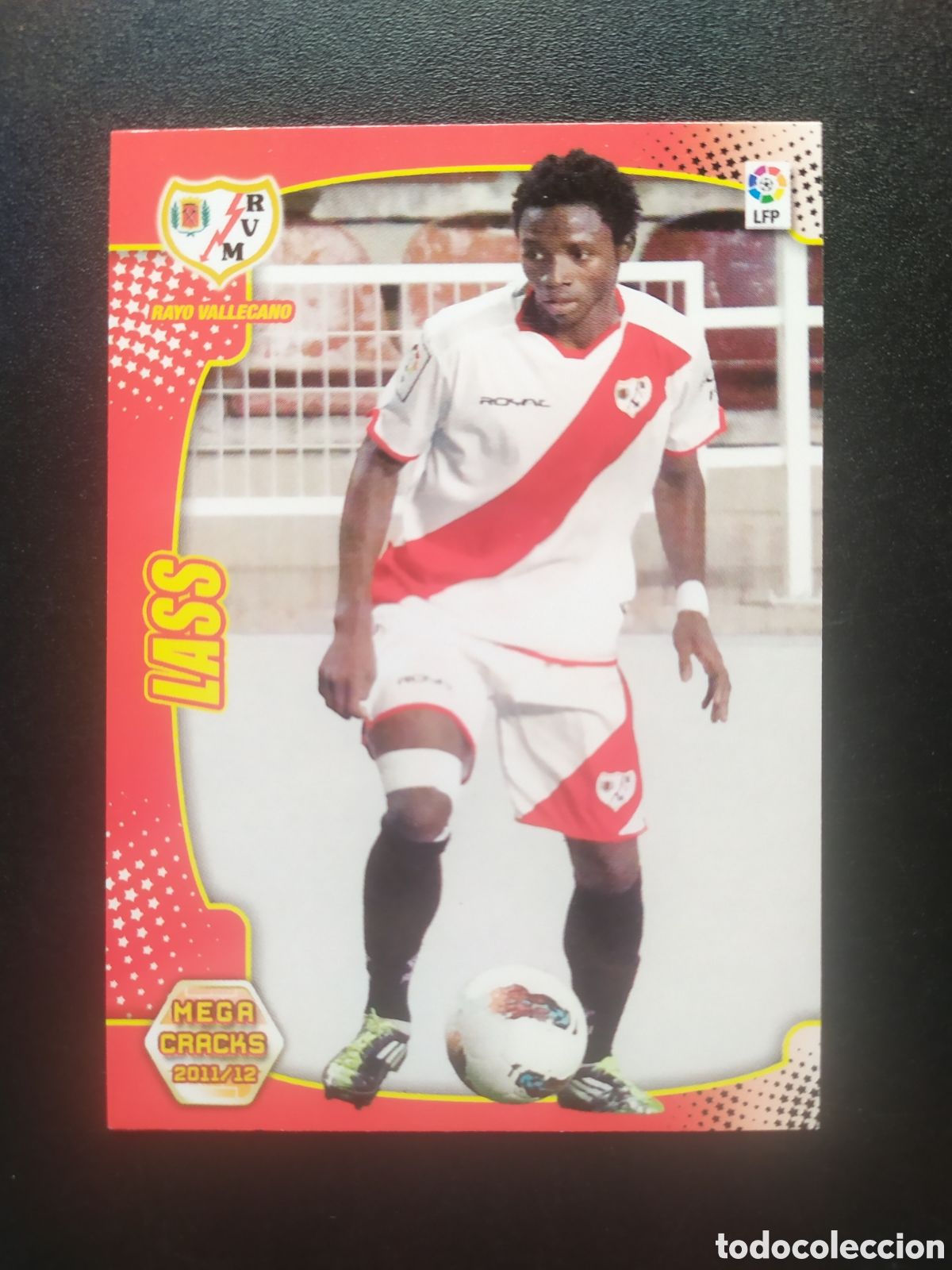 Cromos de f&uacute;tbol: Megacracks 2011 2012 11 12 panini Lass fichaje n&ordm; 251 bis Rayo Vallecano