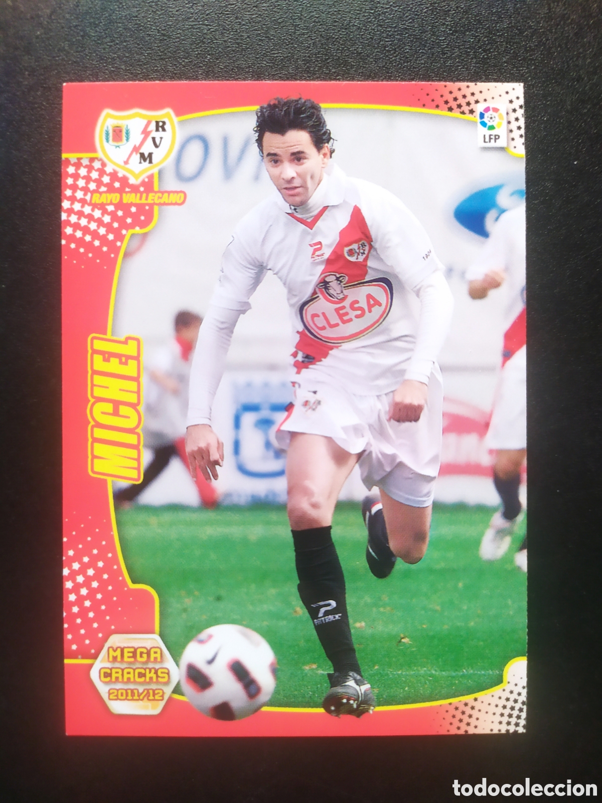 Fu&szlig;ball-Sticker: Megacracks 2011 2012 11 12 panini Michel n&ordm; 245 Rayo Vallecano