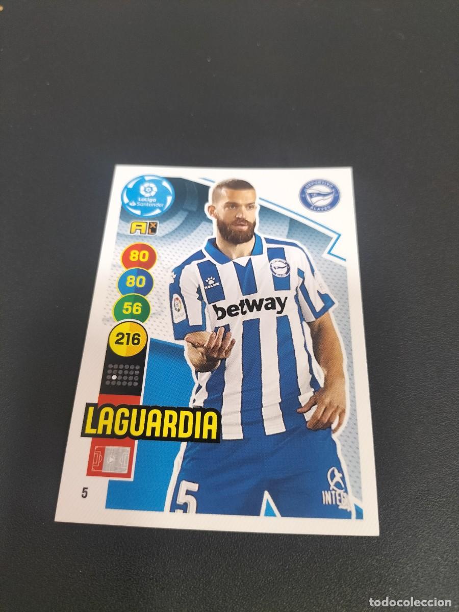 Cromos de f&uacute;tbol: 1 CROMO ADRENALYN 2020-2021 20-21 DEPORTIVO ALAVES 5 LAGUARDIA