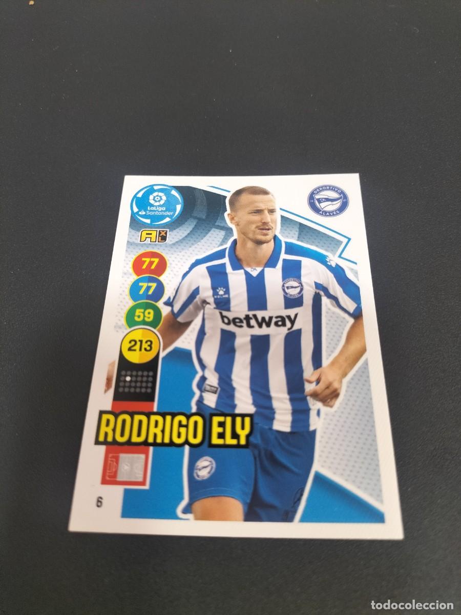 Cromos de f&uacute;tbol: 1 CROMO ADRENALYN 2020-2021 20-21 DEPORTIVO ALAVES 6 RODRIGO ELY