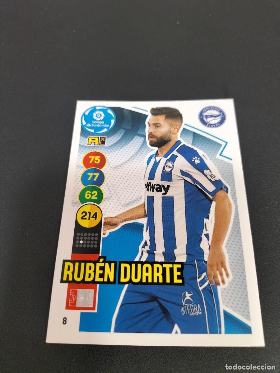Cromos de f&uacute;tbol: 1 CROMO ADRENALYN 2020-2021 20-21 DEPORTIVO ALAVES 8 RUBEN DUARTE