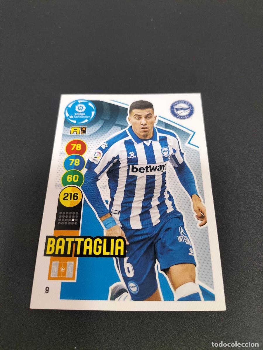 Cromos de f&uacute;tbol: 1 CROMO ADRENALYN 2020-2021 20-21 DEPORTIVO ALAVES 9 BATTAGLIA