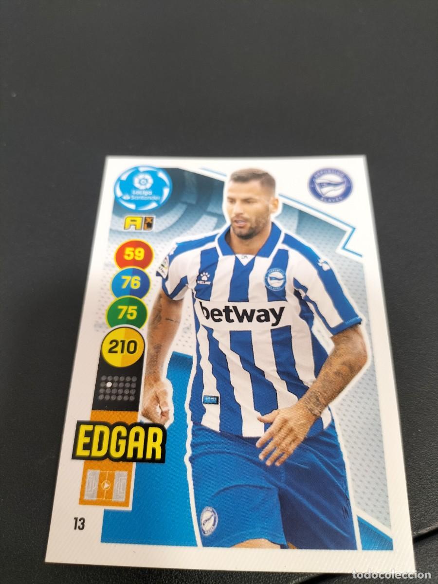 Cromos de f&uacute;tbol: 1 CROMO ADRENALYN 2020-2021 20-21 DEPORTIVO ALAVES 13 EDGAR
