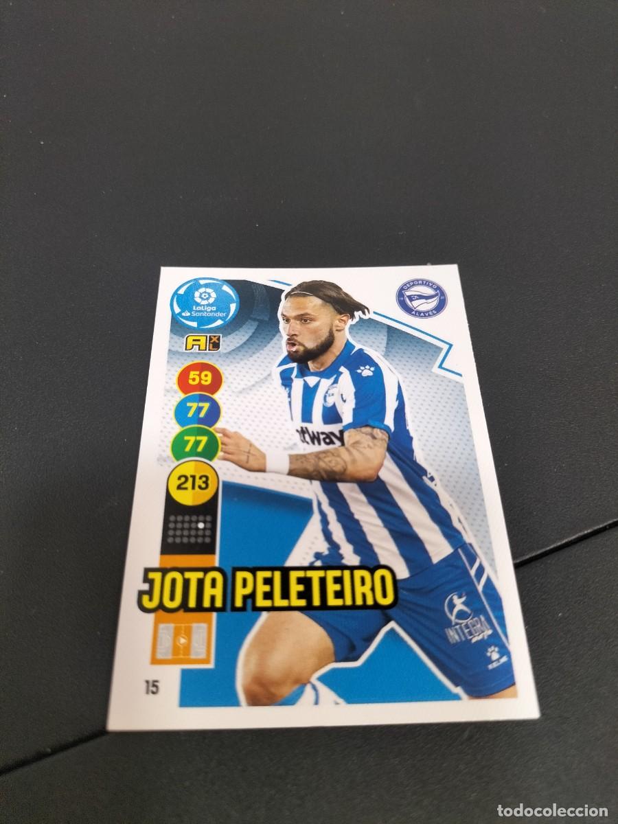 Cromos de f&uacute;tbol: 1 CROMO ADRENALYN 2020-2021 20-21 DEPORTIVO ALAVES 15 JOTA PELETEIRO