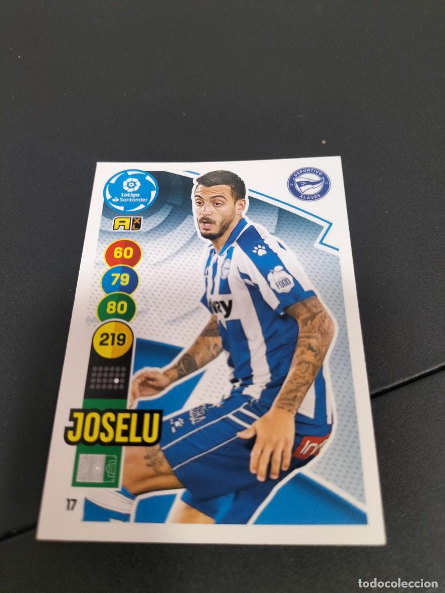 Cromos de f&uacute;tbol: 1 CROMO ADRENALYN 2020-2021 20-21 DEPORTIVO ALAVES 17 JOSELU