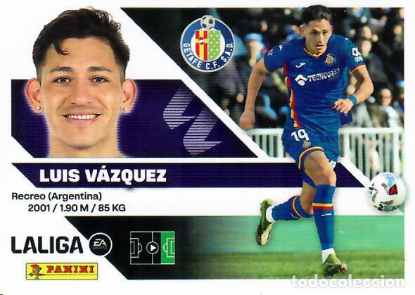 Cromos de f&uacute;tbol: CROMO PANINI LIGA ESTE 26 27 - N&ordm; 19 - LUIS V&Aacute;ZQUEZ - GETAFE
