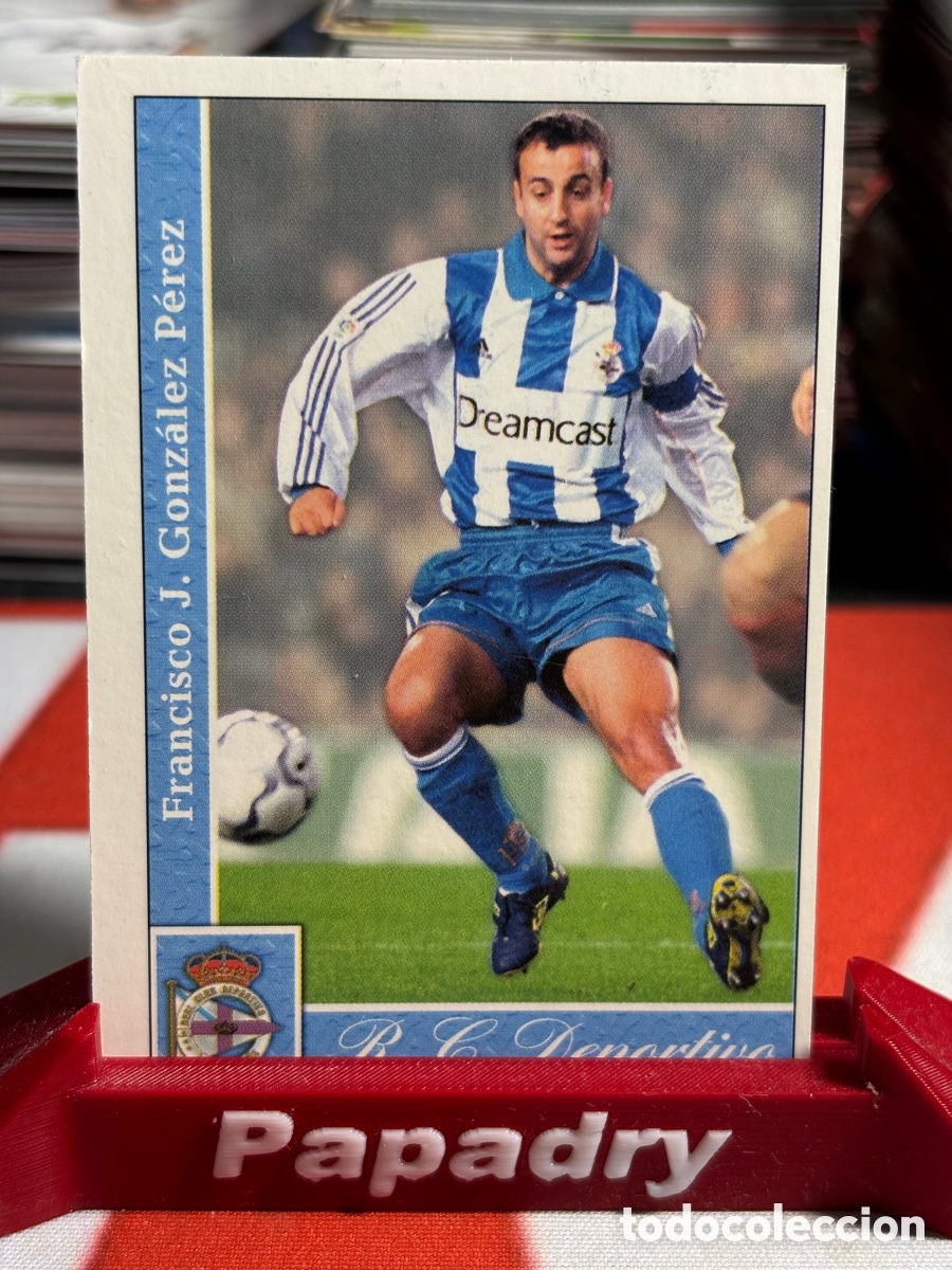 Cromos de f&uacute;tbol: Fran Deportivo Coru&ntilde;a Mundicromo Las Fichas De La Liga 2001/2002