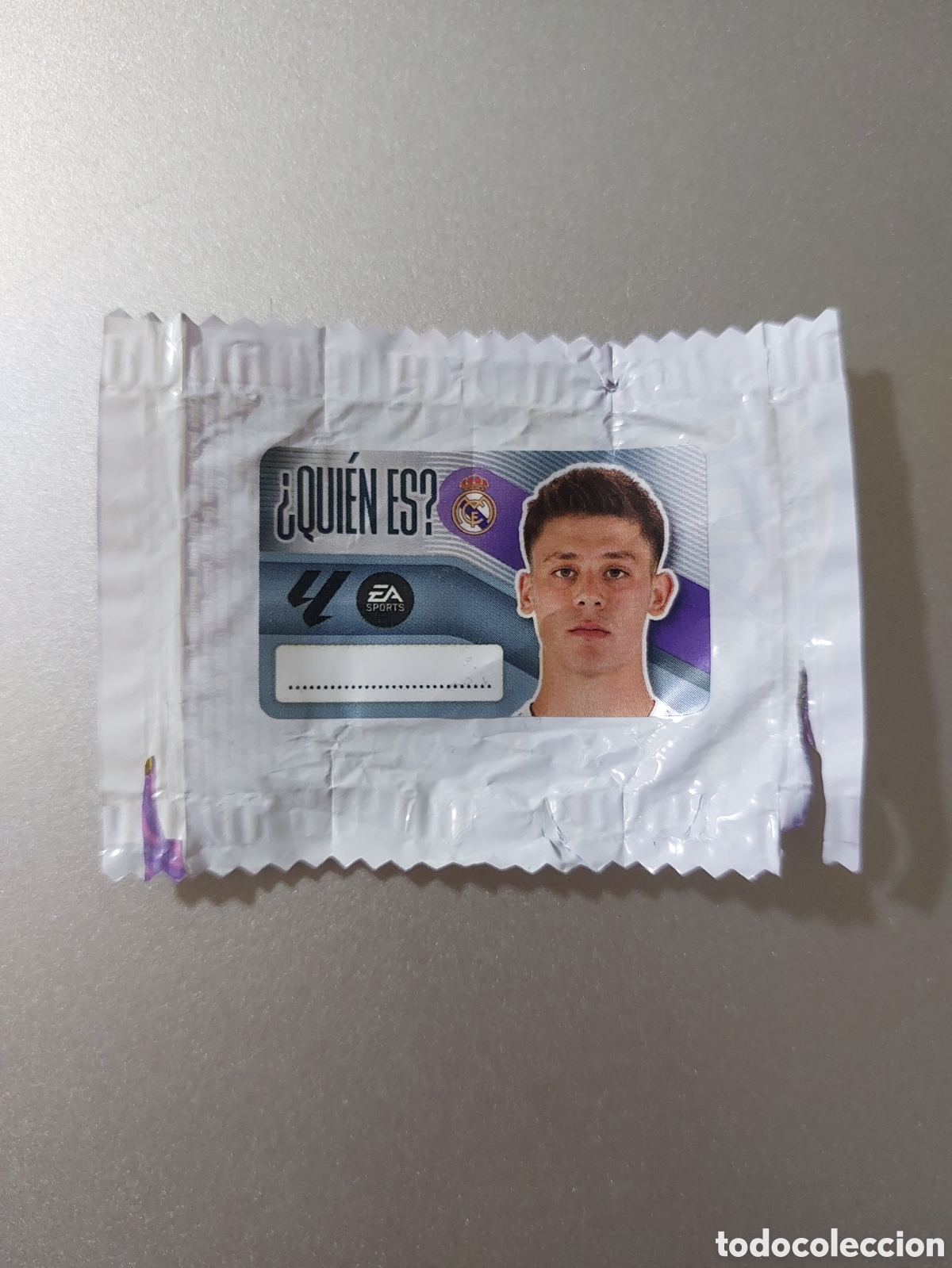 Cromos de f&uacute;tbol: GULER &iquest;QUIEN ES? REAL MADRID CHICLE LIGA 2026 2027 26 27 ESTE PANINI