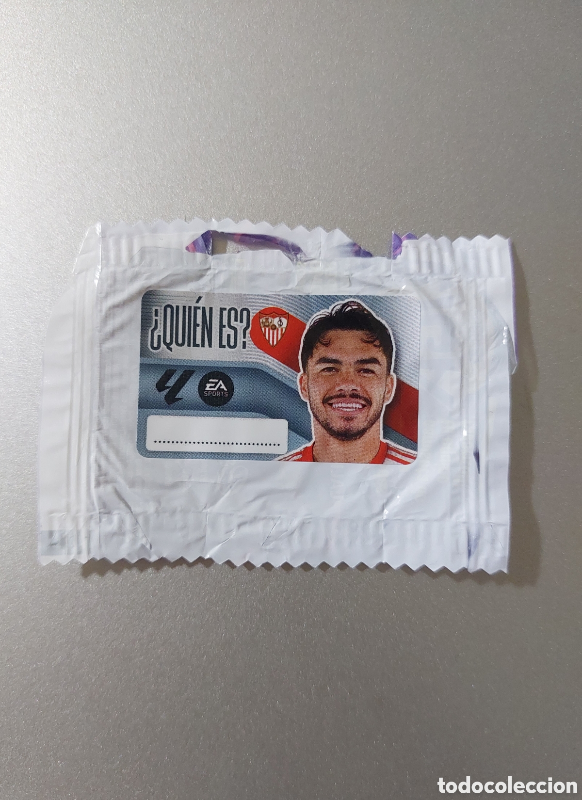 Cromos de f&uacute;tbol: CROMO SUAZO &iquest;QUIEN ES? SEVILLA CHICLE LIGA 2026 2027 26 27 ESTE PANINI