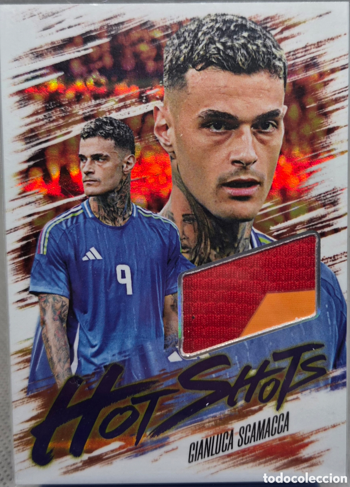 Cromos de f&uacute;tbol: Futera Fan's Selection World Football - Gianluca Scamacca