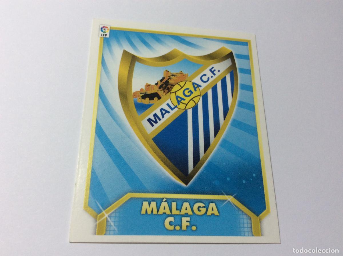 Cromos de f&uacute;tbol: Escudo M&aacute;laga CF Este 2011 2012 11 12 Panini