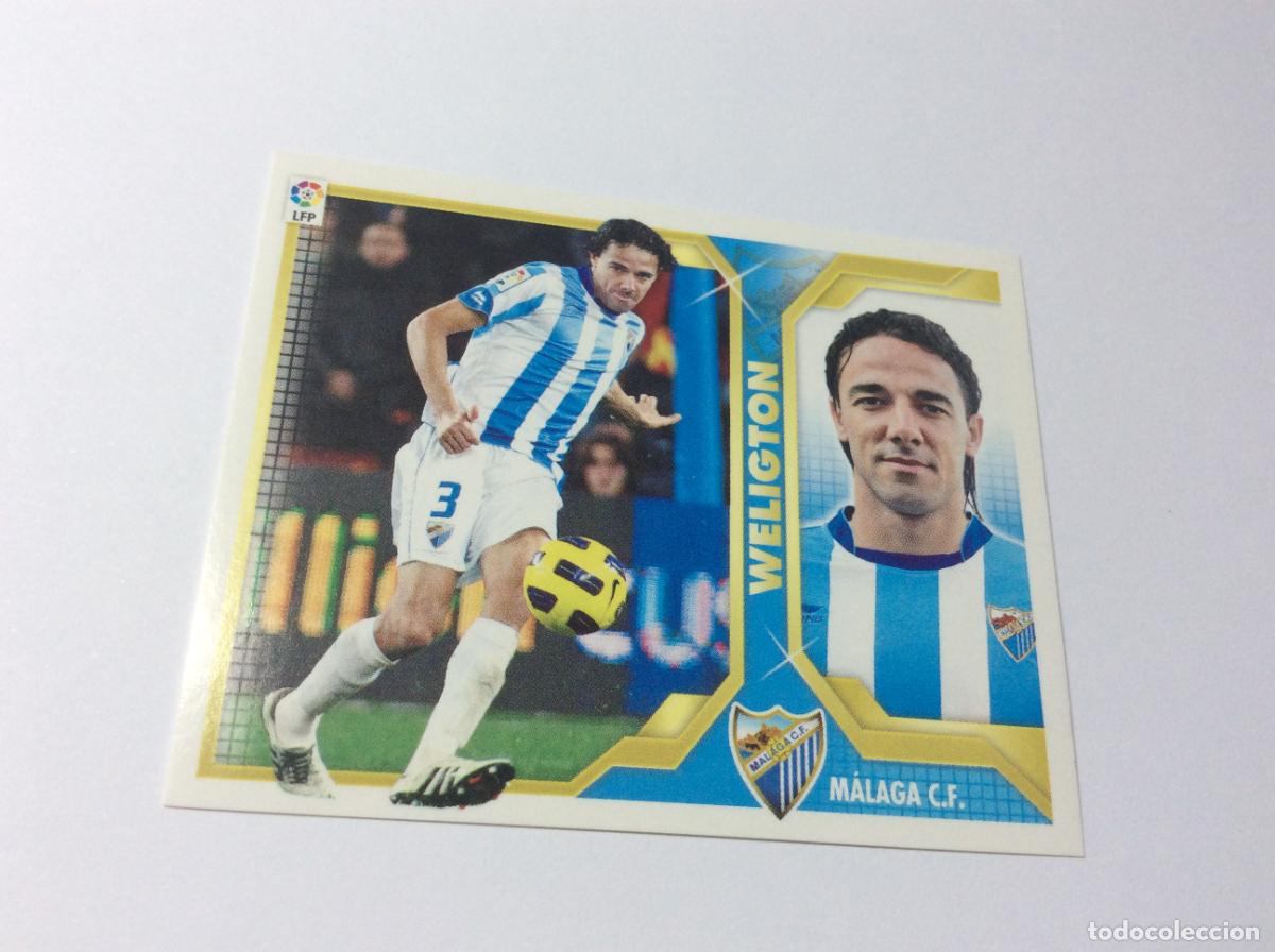 Cromos de f&uacute;tbol: Weligton M&aacute;laga CF Este 2011 2012 11 12 Panini