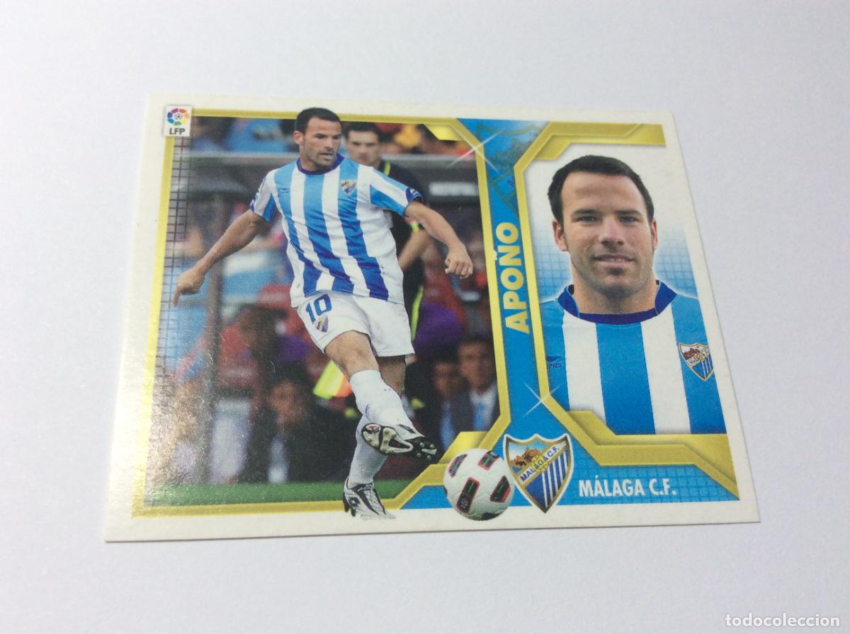 Cromos de f&uacute;tbol: Apo&ntilde;o M&aacute;laga CF Este 2011 2012 11 12 Panini