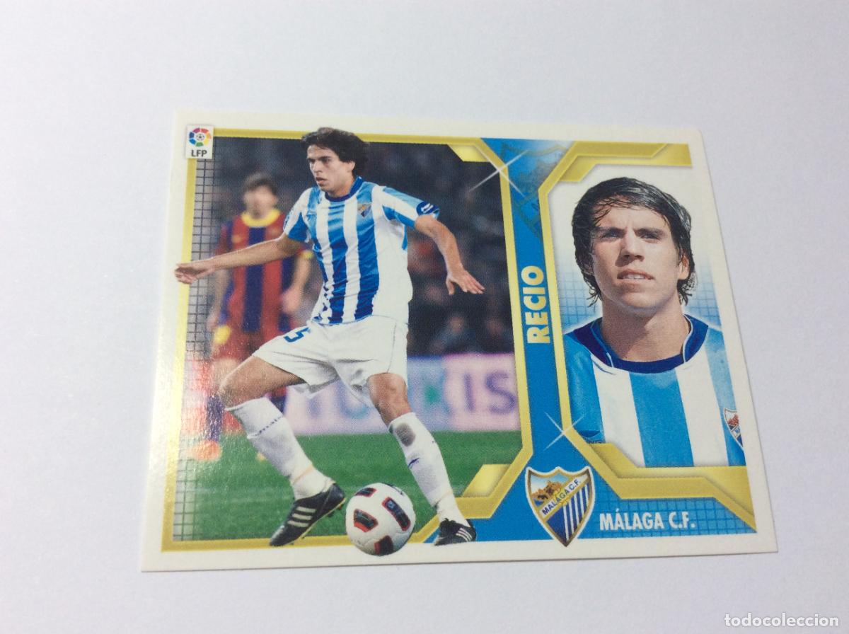 Cromos de f&uacute;tbol: Recio M&aacute;laga CF Este 2011 2012 11 12 Panini