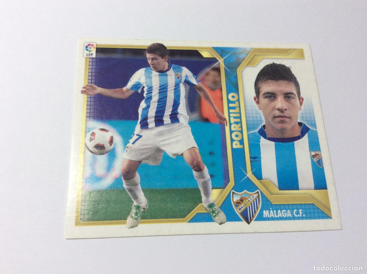 Cromos de f&uacute;tbol: Portillo M&aacute;laga CF Este 2011 2012 11 12 Panini