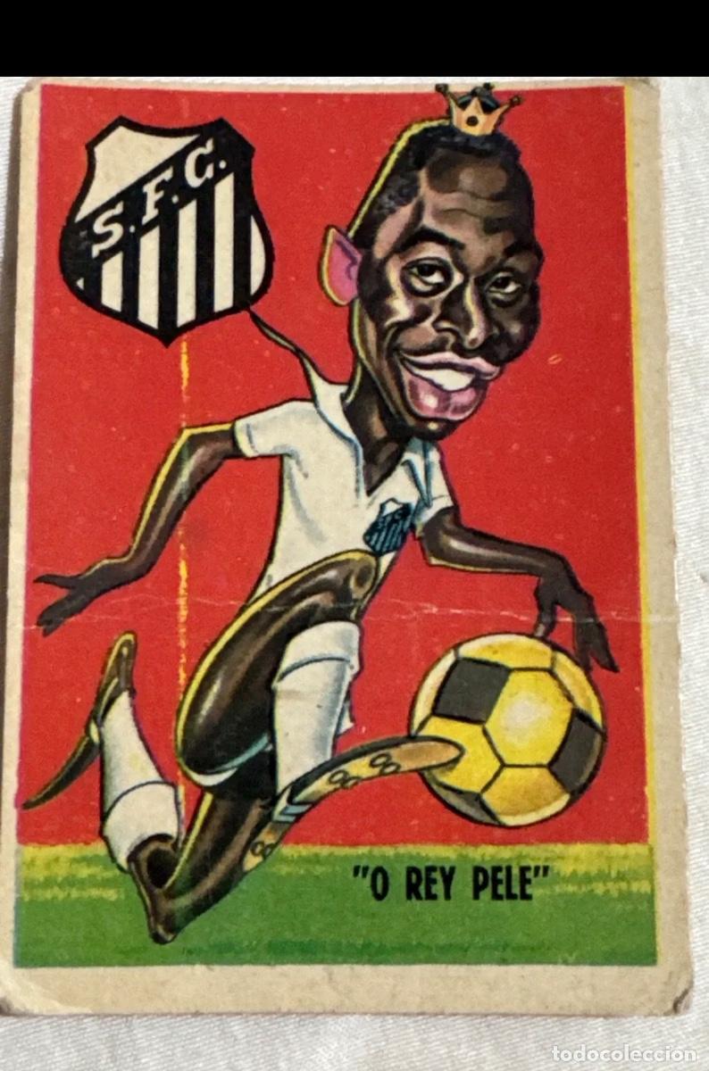 Cromos de f&uacute;tbol: PELE sport 1967 figuritas