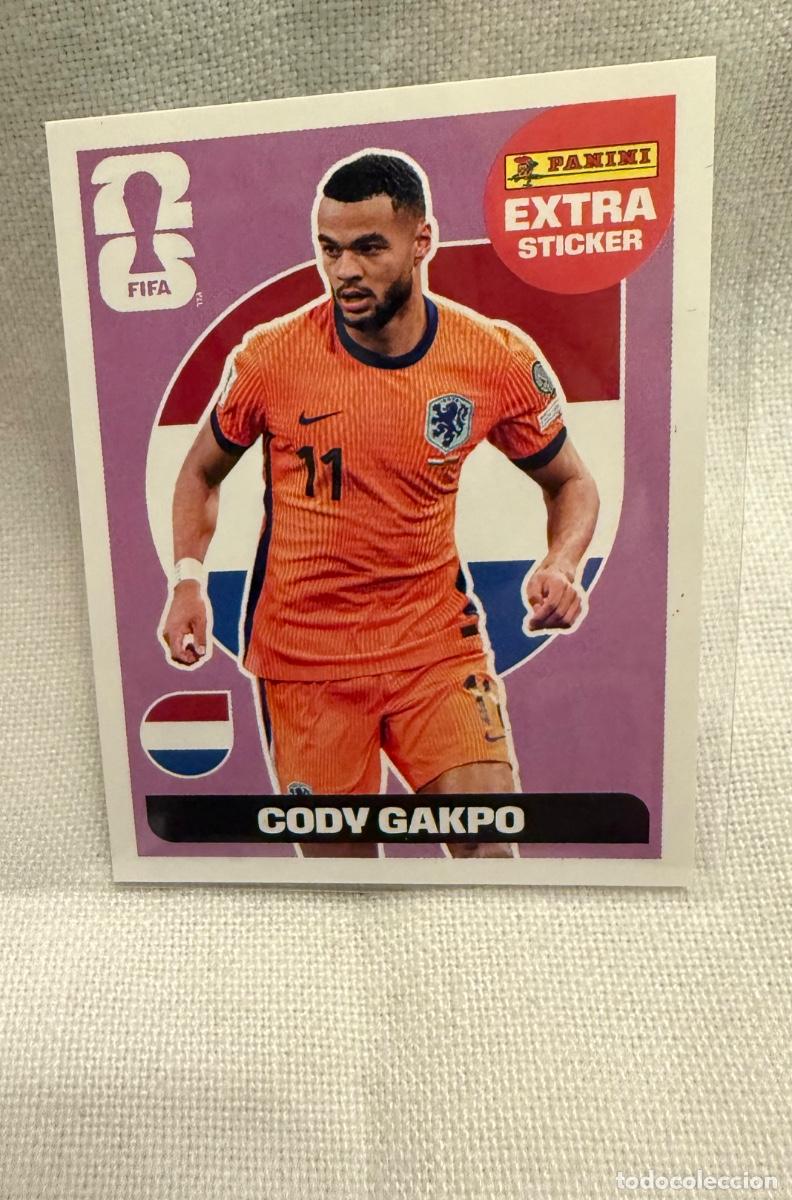 Cromos de f&uacute;tbol: Cody Gakpo ExtraSticker Base Mundial 2026