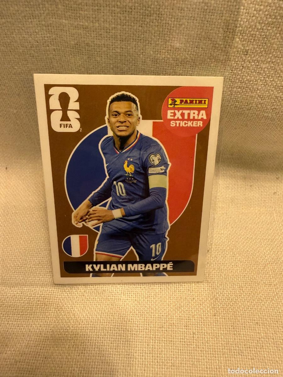 Cromos de f&uacute;tbol: Kylian Mbapp&eacute; ExtraSticker Bronce Mundial 2026