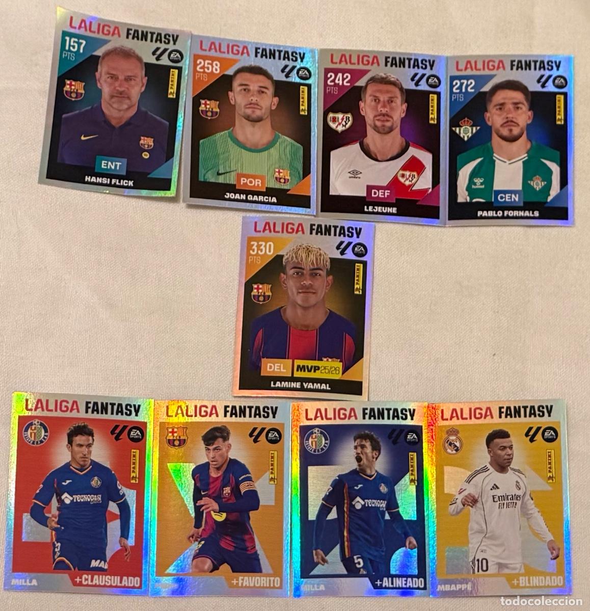 Cromos de f&uacute;tbol: Lote 9 Liga Fantasy Colecci&oacute;n Liga Este 26/27