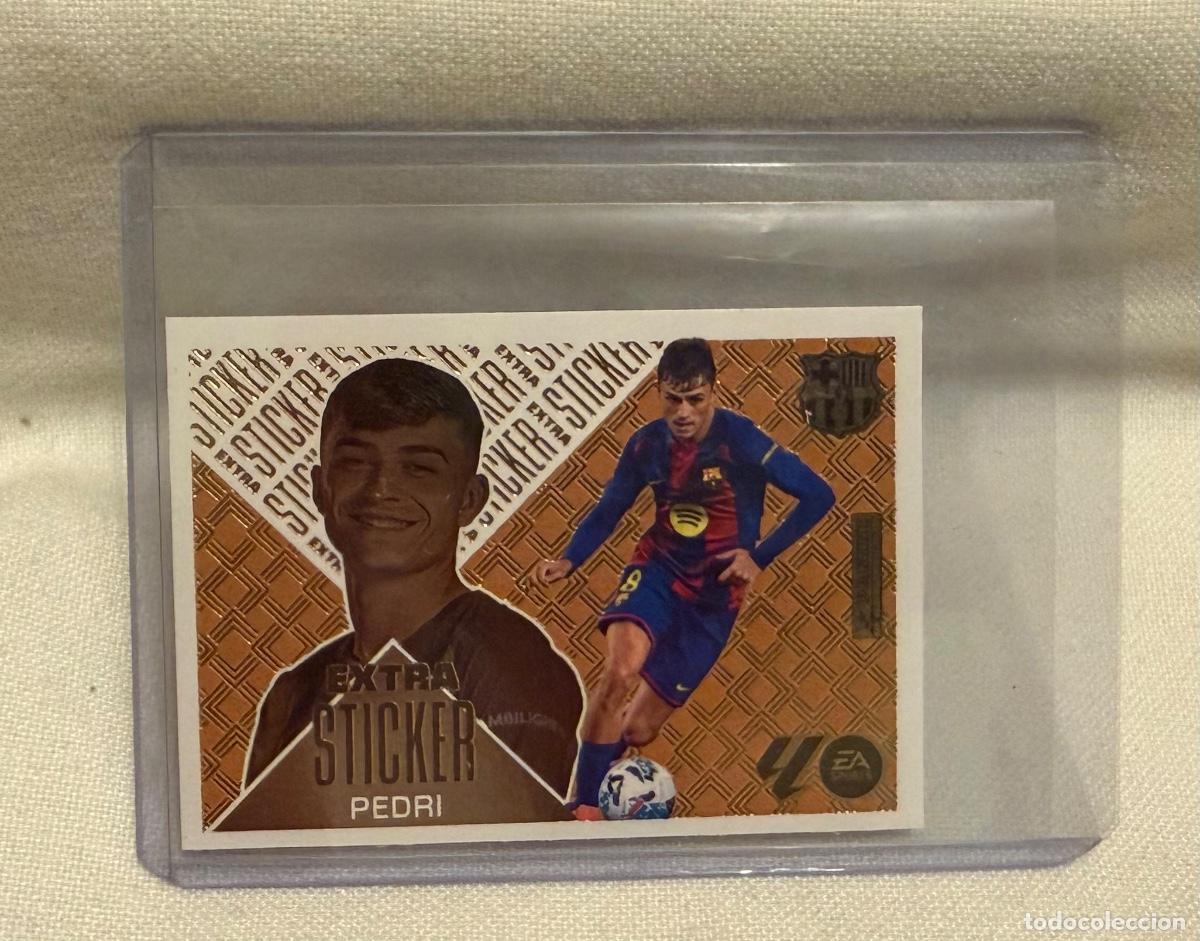 Cromos de f&uacute;tbol: Pedri ExtraSticker Bronce colecci&oacute;n Liga Este 26/27