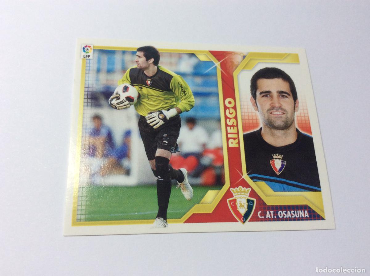 Cromos de f&uacute;tbol: Riesgo CA Osasuna Este 2011 2012 11 12 Panini