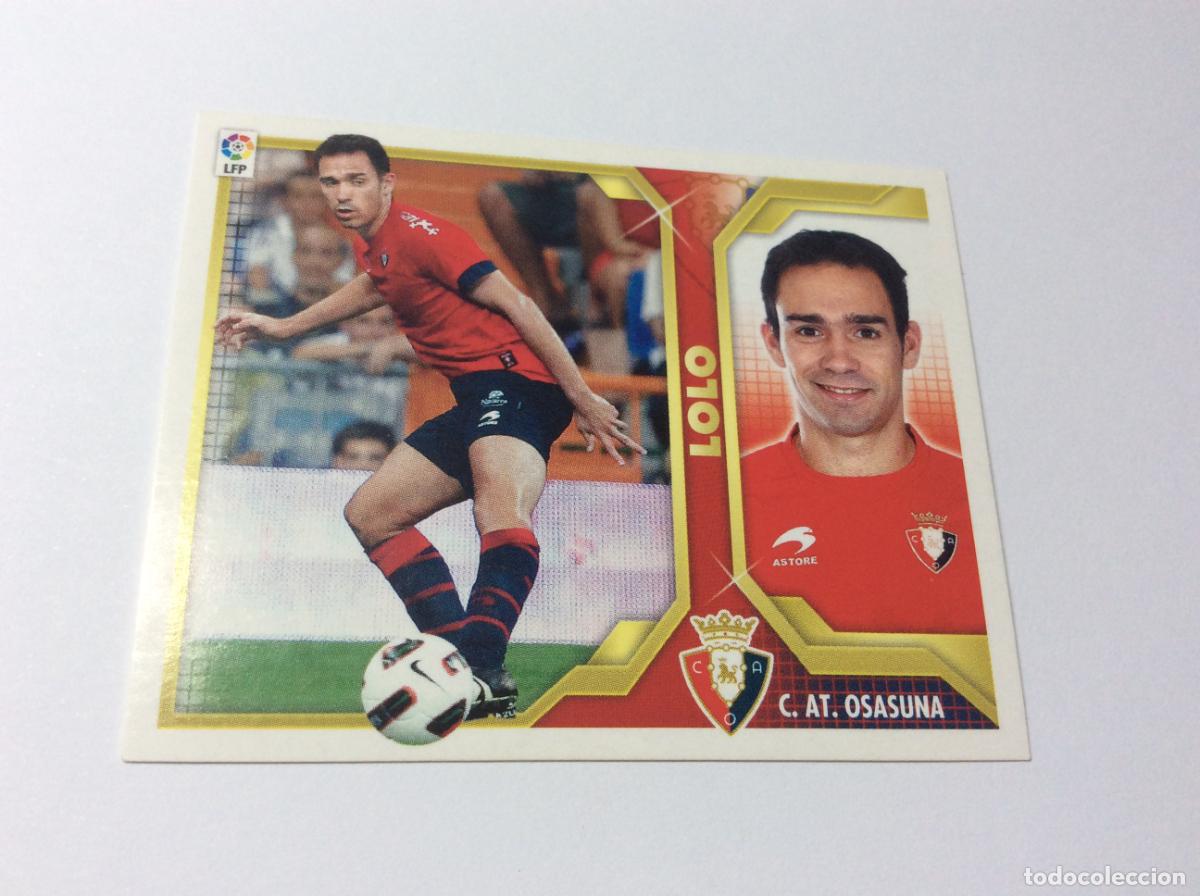 Cromos de f&uacute;tbol: Lolo CA Osasuna Este 2011 2012 11 12 Panini