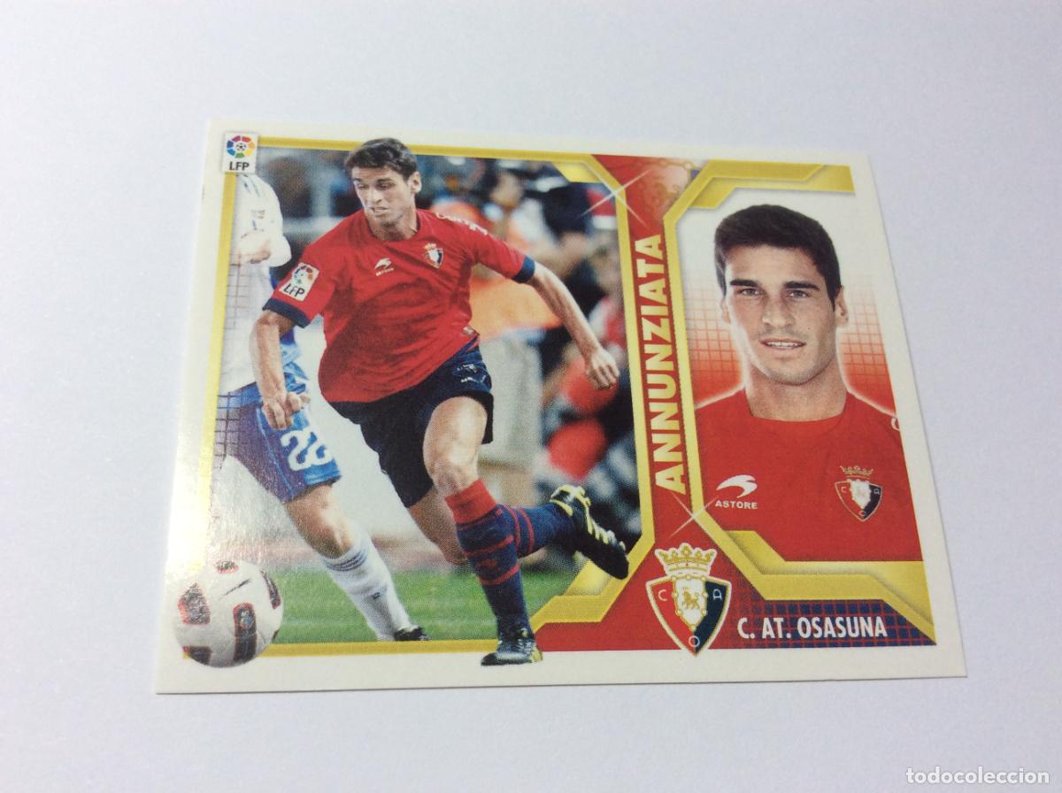 Cromos de f&uacute;tbol: Annunziata CA Osasuna Este 2011 2012 11 12 Panini