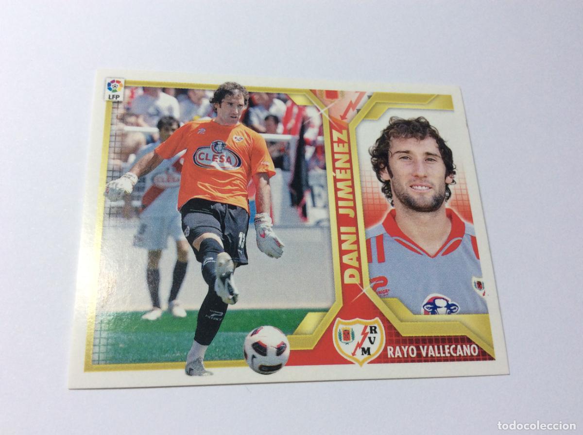 Cromos de f&uacute;tbol: Dani Jim&eacute;nez Rayo Vallecano Este 2011 2012 11 12 Panini