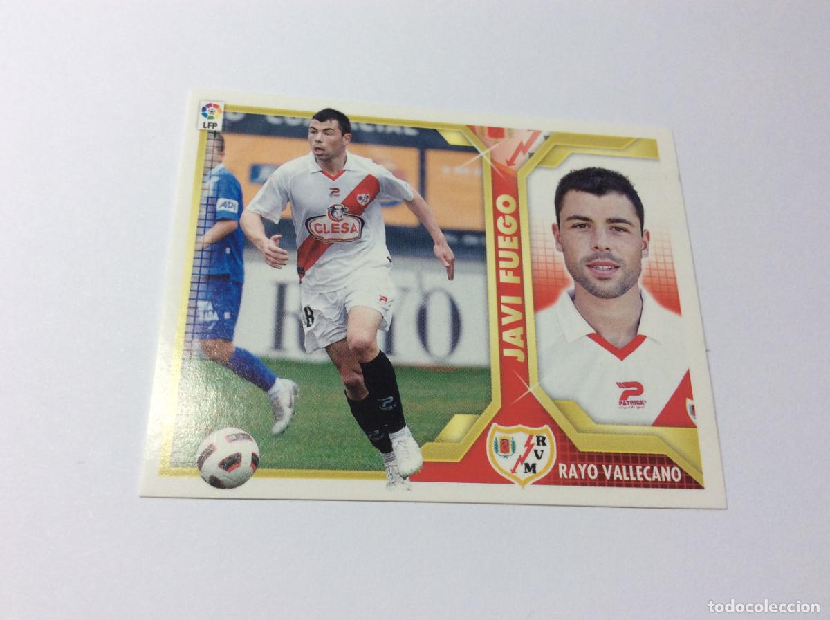 Cromos de f&uacute;tbol: Javi Fuego Rayo Vallecano Este 2011 2012 11 12 Panini