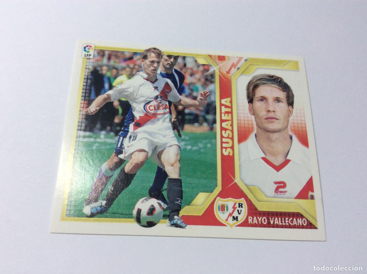 Cromos de f&uacute;tbol: Susaeta Rayo Vallecano Este 2011 2012 11 12 Panini
