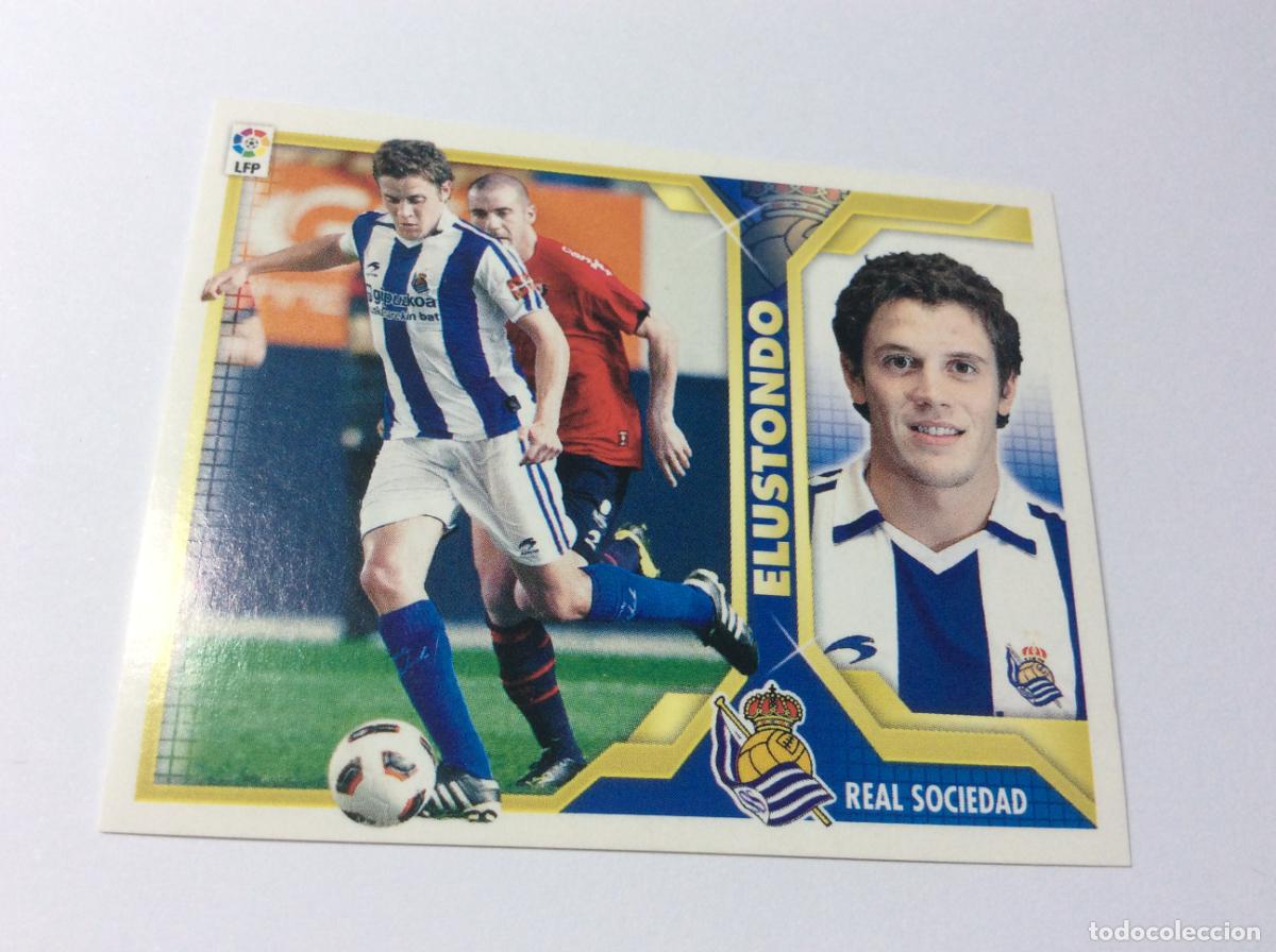 Cromos de f&uacute;tbol: Elustondo Real Sociedad Este 2011 2012 11 12 Panini