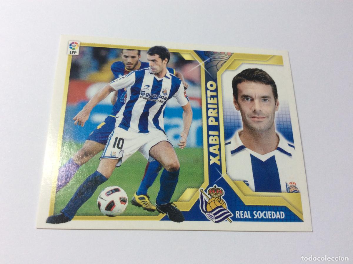 Cromos de f&uacute;tbol: Xabi Prieto Real Sociedad Este 2011 2012 11 12 Panini