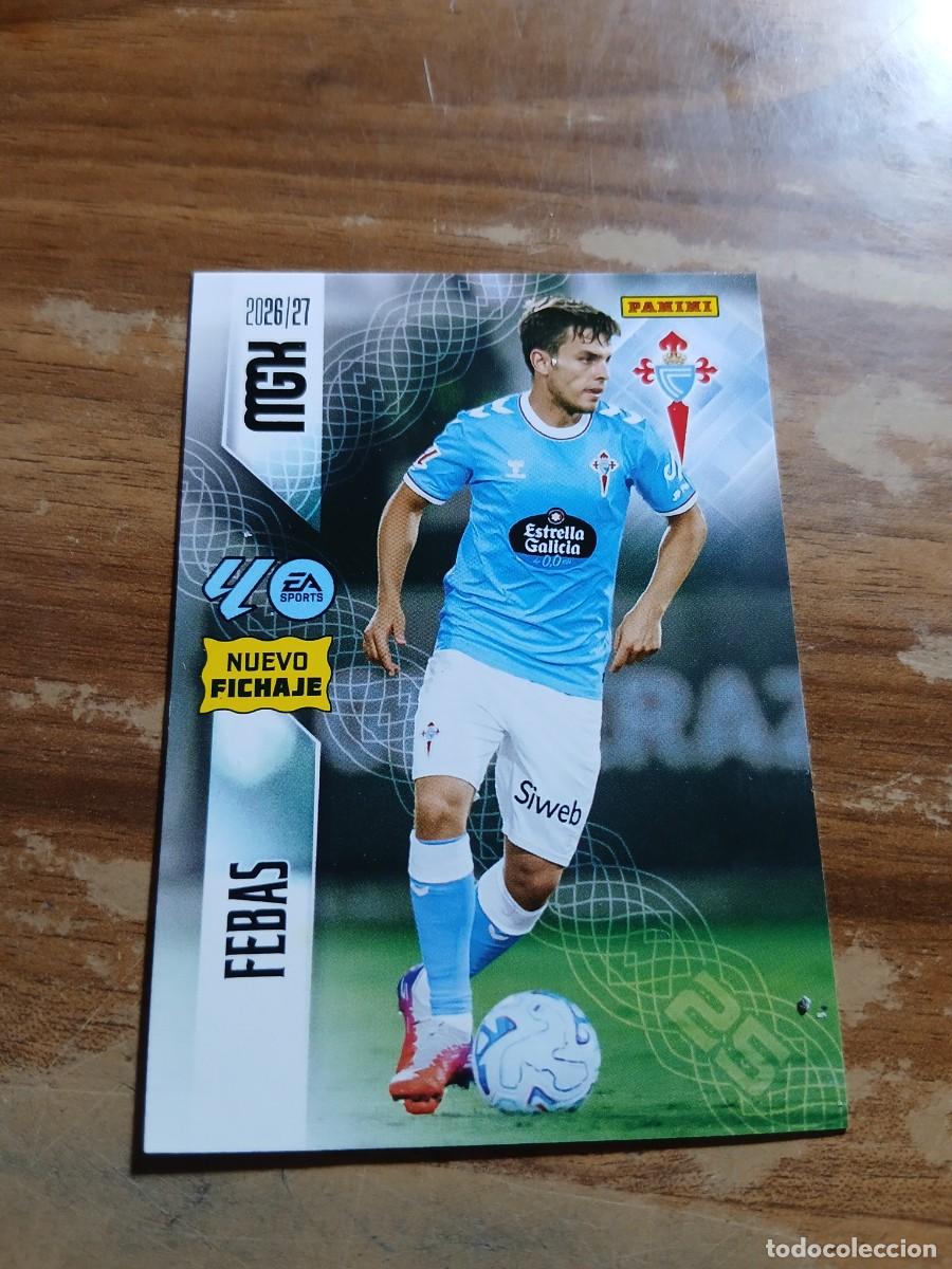 Cartes &agrave; collectionner de Football: CARD MEGACRACKS TEMPORADA 26/27: NUEVO FICHAJE FEBAS, N&deg; 483