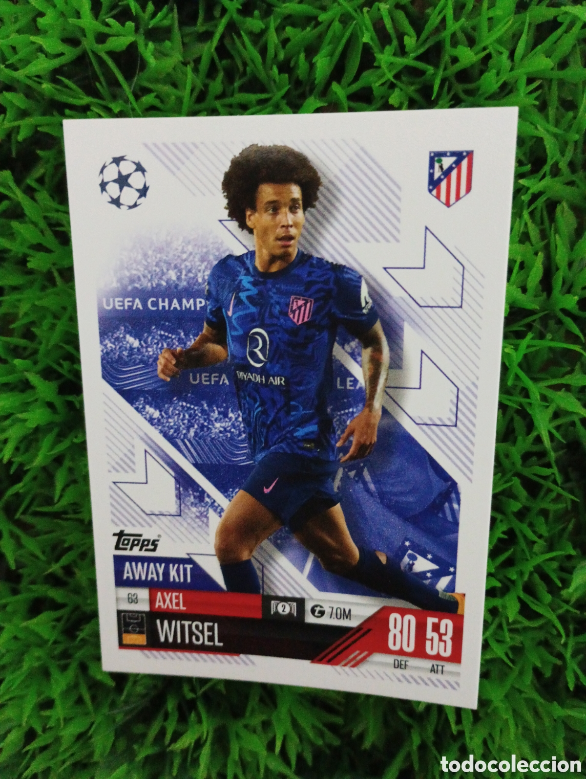 Fu&szlig;ball-Sticker: Witsel Atletico De Madrid AWAY KIT Match Attax Extra 24-25 # 63