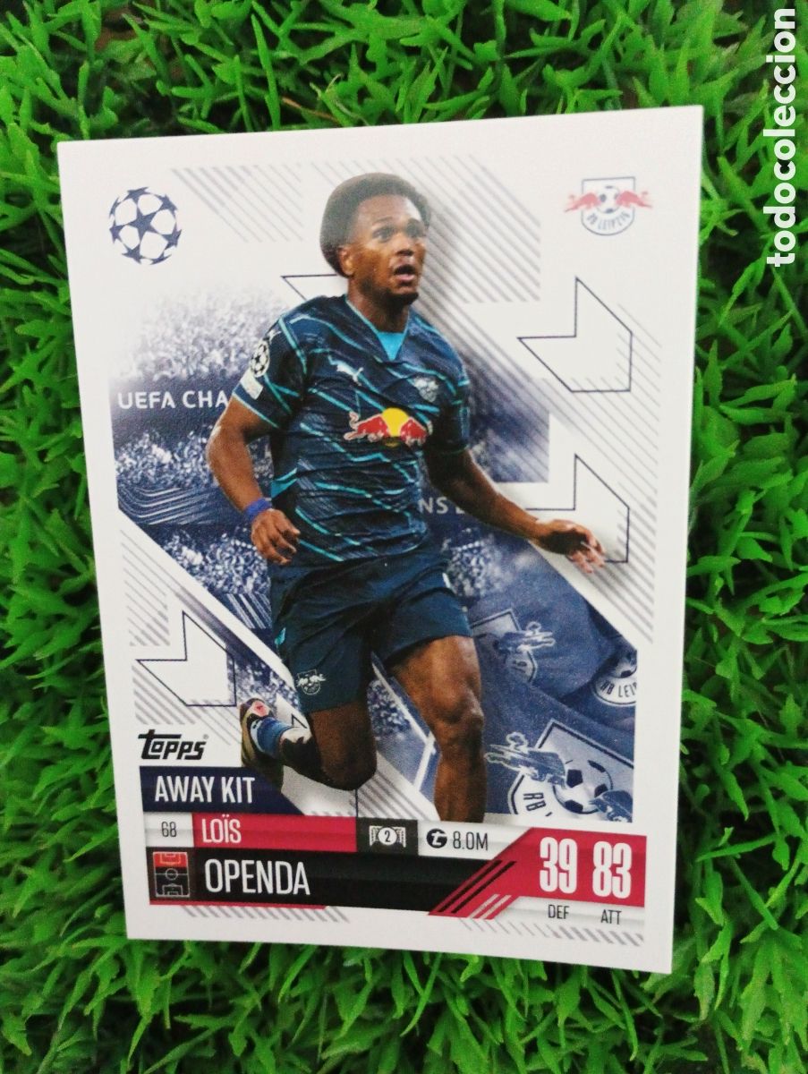Figurine di Calcio: Openda Leipzig AWAY KIT Match Attax Extra 24-25 # 68