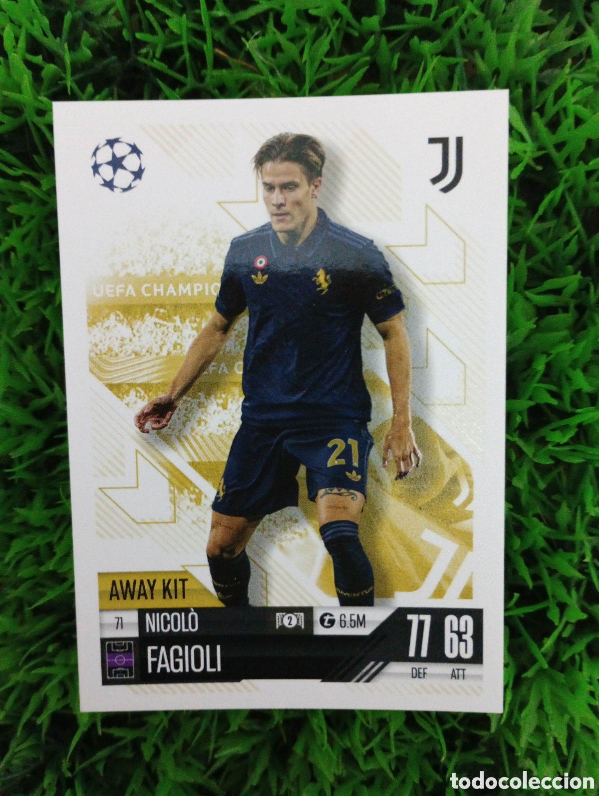 Figurine di Calcio: Fagioli Juventus AWAY KIT Match Attax Extra 24-25 # 71