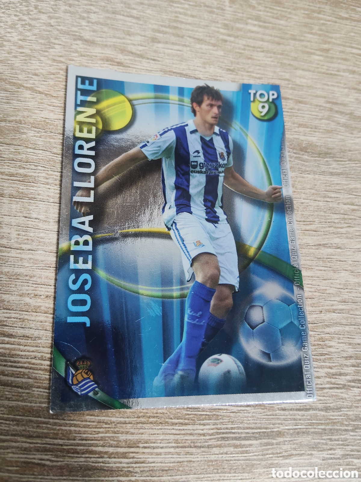 Cromos de f&uacute;tbol: Mundicromo las fichas de la liga 2010 2011 10 11 629 Joseba Llorente Real Sociedad fondo azul