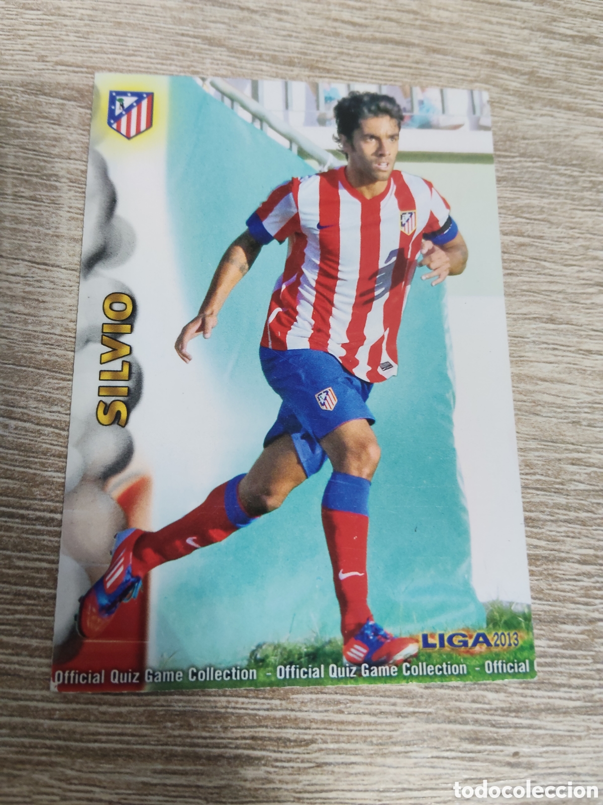 Cartes &agrave; collectionner de Football: Mundicromo las fichas de la liga 2012 2013 12 13 115 Silvio Atl&eacute;tico de Madrid