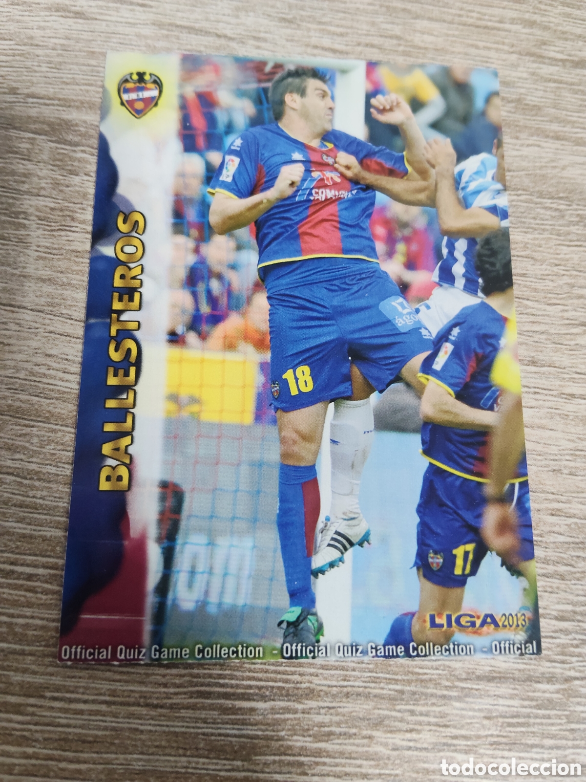 Cartes &agrave; collectionner de Football: Mundicromo las fichas de la liga 2012 2013 12 13 143 Ballesteros Levante
